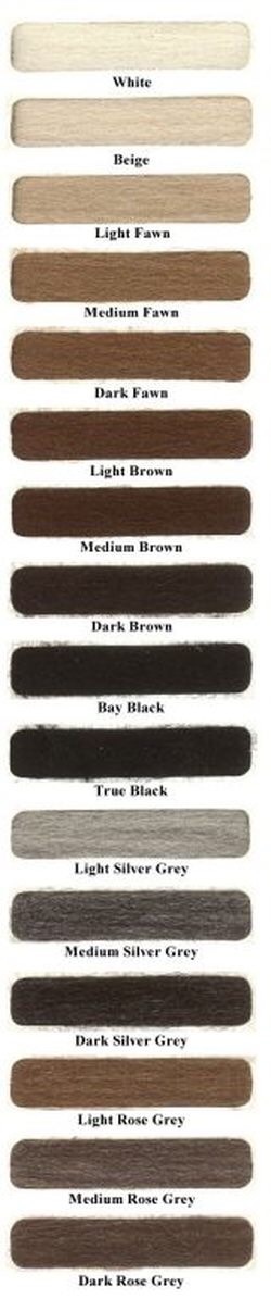 Alpaca Color Chart